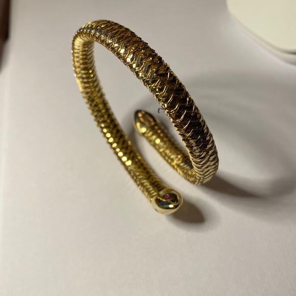 Roberto Coin Primavera 18k gold/diamond bracelet - Picture 9 of 14